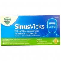SINUSVICKS 200MG/30MG...