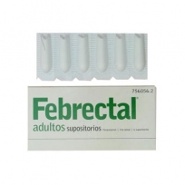 FEBRECTAL ADULTOS 600 MG 6...
