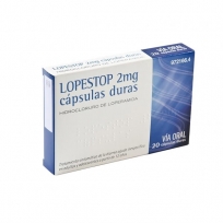 LOPESTOP 2 MG, 20 CÁPSULAS...